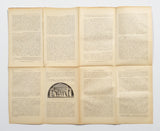 Authentic Antique French Uncut Bookpage - 7002 - Picked at Random