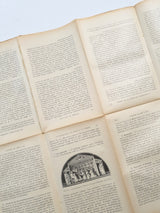 Authentic Antique French Uncut Bookpage - 7002 - Picked at Random