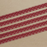 Lace Trim Pack - 7048 - Red - 5 Meter Pack
