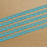 Lace Trim Pack - 7049 - Blue Aqua - 5 Meter Pack