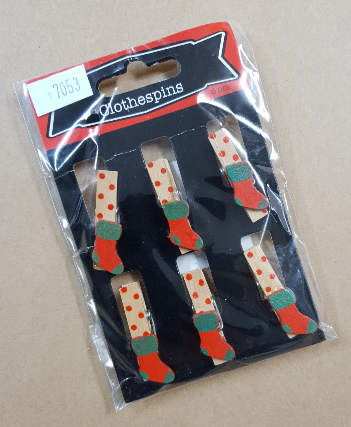 Christmas Pegs - 7053