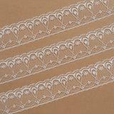 Lace Trim Pack - 7058 - White - 5 Meter Pack