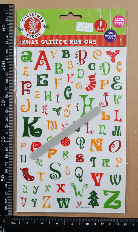 Rub Ons - 7058