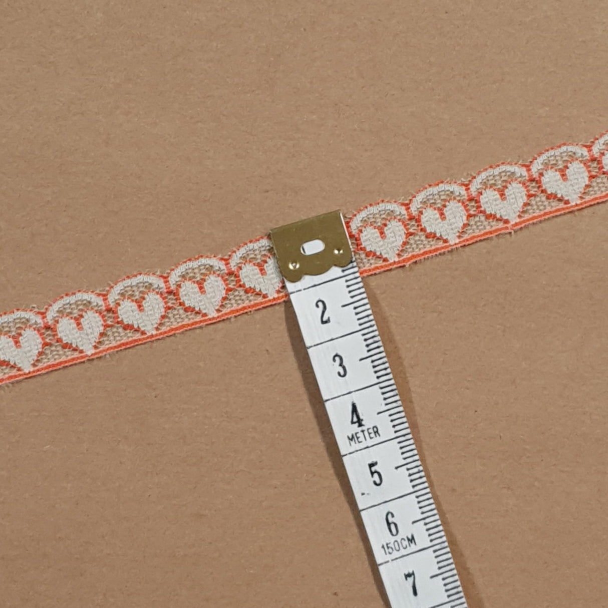 Lace Trim Pack - 7063 - Red & Cream - 5 Meter Pack
