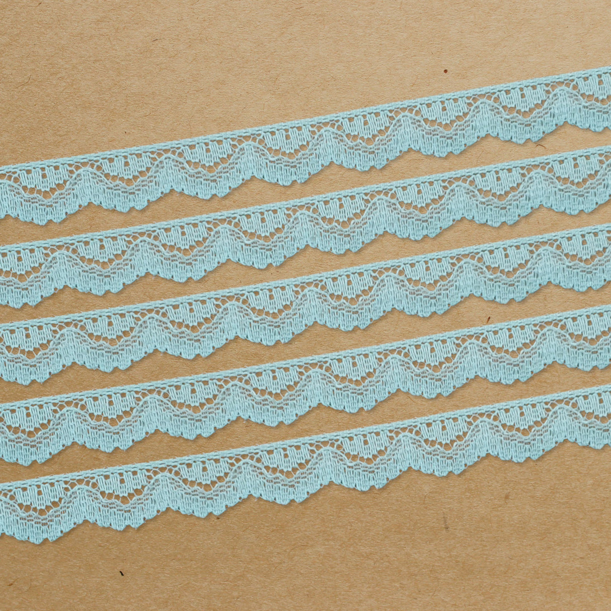 Lace Trim Pack - 7067 - Aqua - 5 Meter Pack