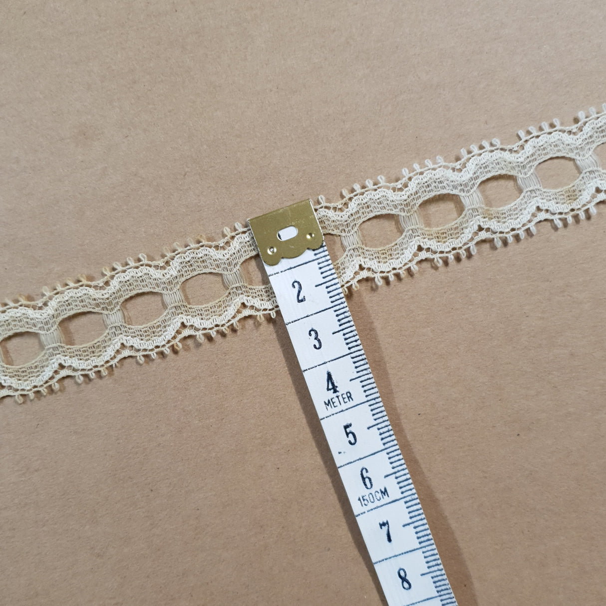 Lace Trim Pack - 7075 - Cream - 5 Meter Pack
