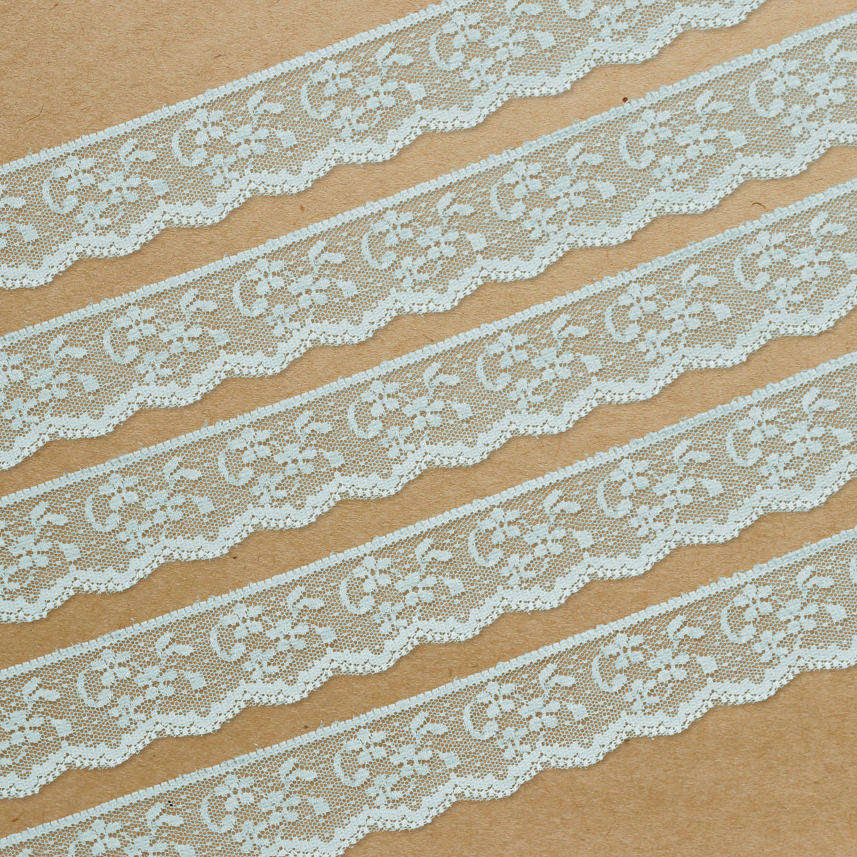 Lace Trim Pack - 7093 - Pale Mint Green - 5 Meter Pack