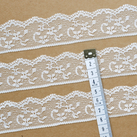 Lace Trim Pack - 5m - Light Cream - LT-7094