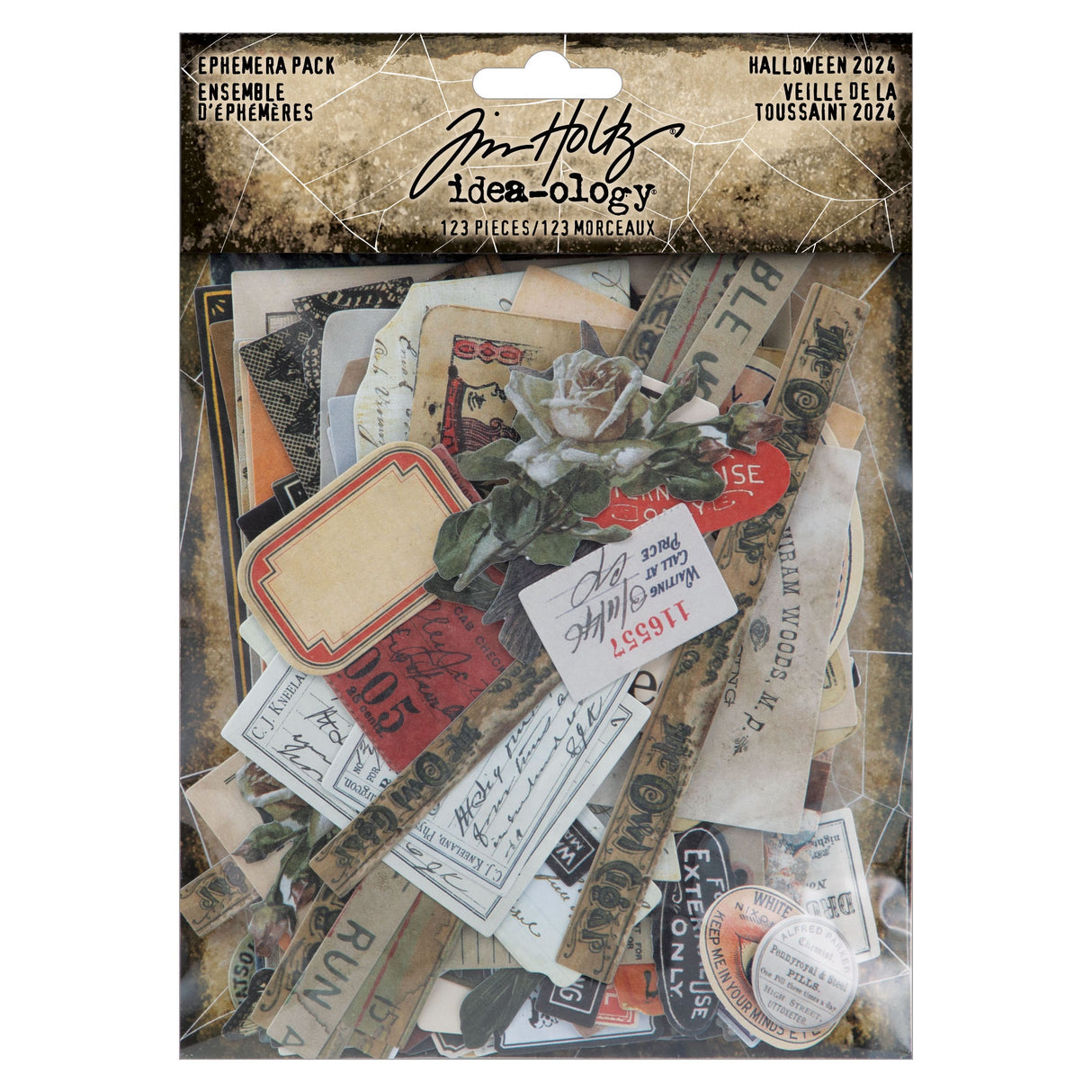 Tim Holtz - idea-ology - Ephemera Pack - Halloween 2024