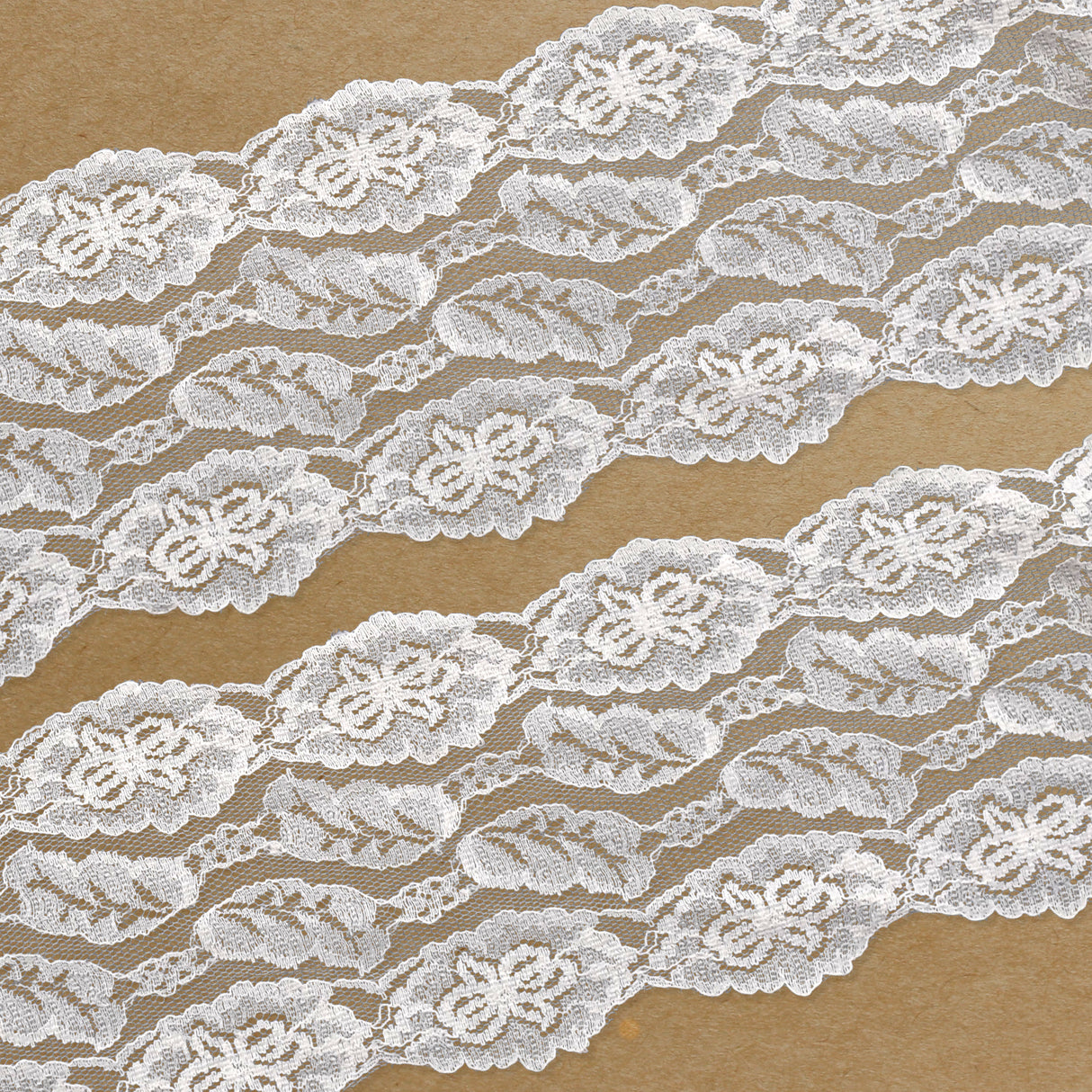 Lace Trim - 2m Pack - White - LT- 7102
