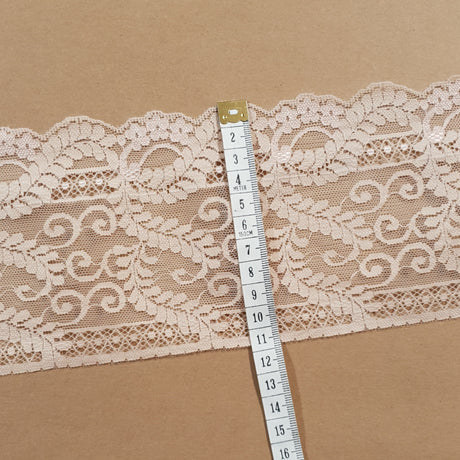 Lace Trim Pack - 7527 - Blush Beige - 1 Meter Pack