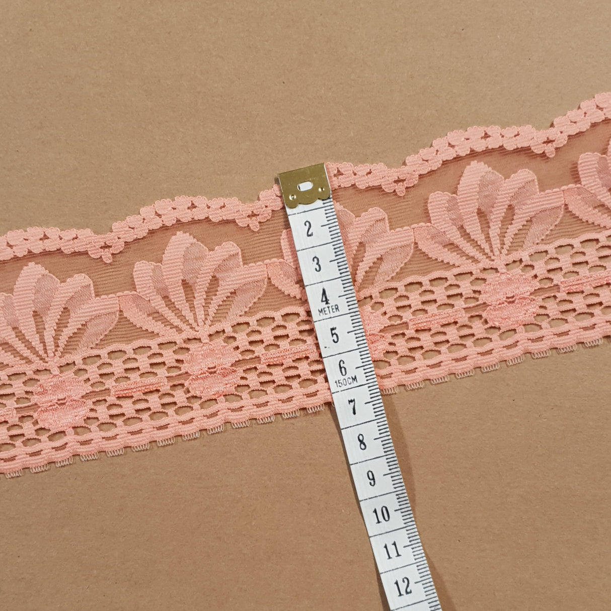 Lace Trim Pack - 7528 - Coral - 5 Meter Pack