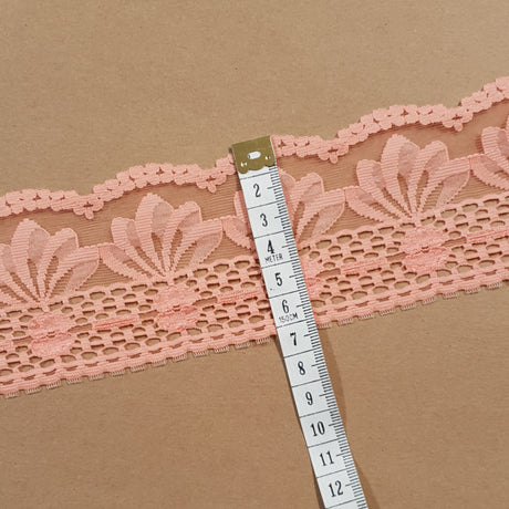 Lace Trim Pack - 7528 - Coral - 5 Meter Pack