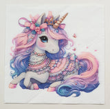 Decoupage Napkin - (DN-8002) - Unicorn