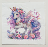 Decoupage Napkin - (DN-8003) - Unicorn