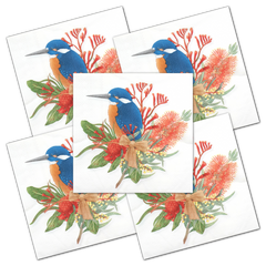 Decoupage Napkin - (DN-8012) - Bird - Set of 5