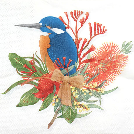 Decoupage Napkin - (DN-8012) - Bird - Set of 5