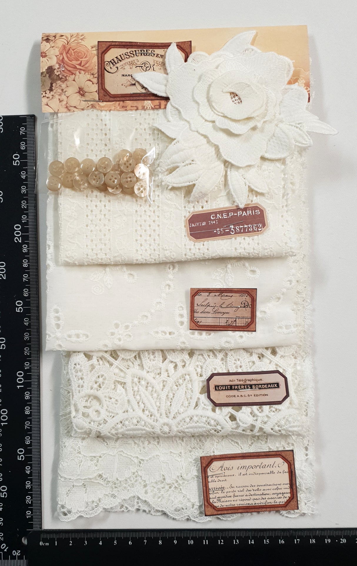 Luxury Lace Sampler - 8013