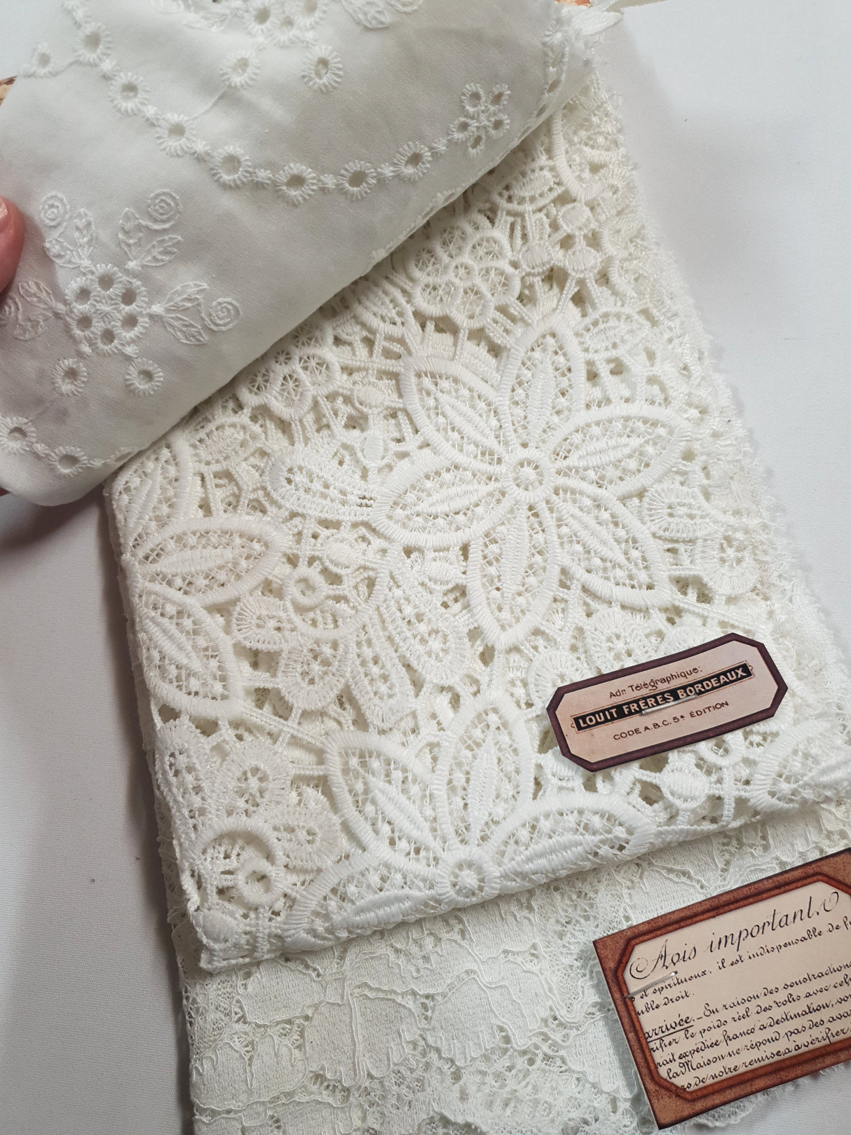 Luxury Lace Sampler - 8013