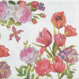 Decoupage Napkin - (DN-8017) - Flowers - Set of 5