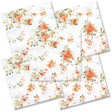 Decoupage Napkin - (DN-8018) - Flowers - Set of 5