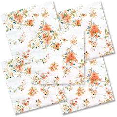 Decoupage Napkin - (DN-8018) - Flowers - Set of 5