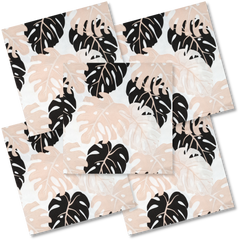 Decoupage Napkin - (DN-8024) - Monstera - Set of 5