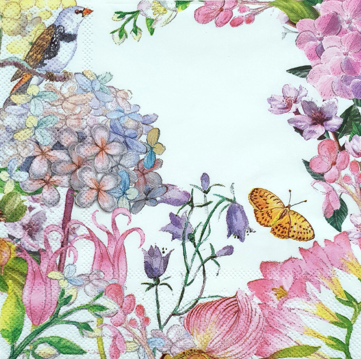 Decoupage Napkin - Flower Garden - (DN-8024)