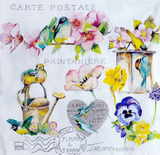 Decoupage Napkin - (DN-8028) - Garden Flair - Set of 5