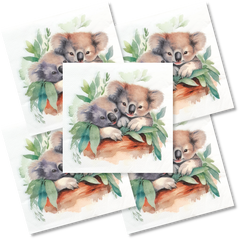 Decoupage Napkin - (DN-8029) - Koalas - Set of 5