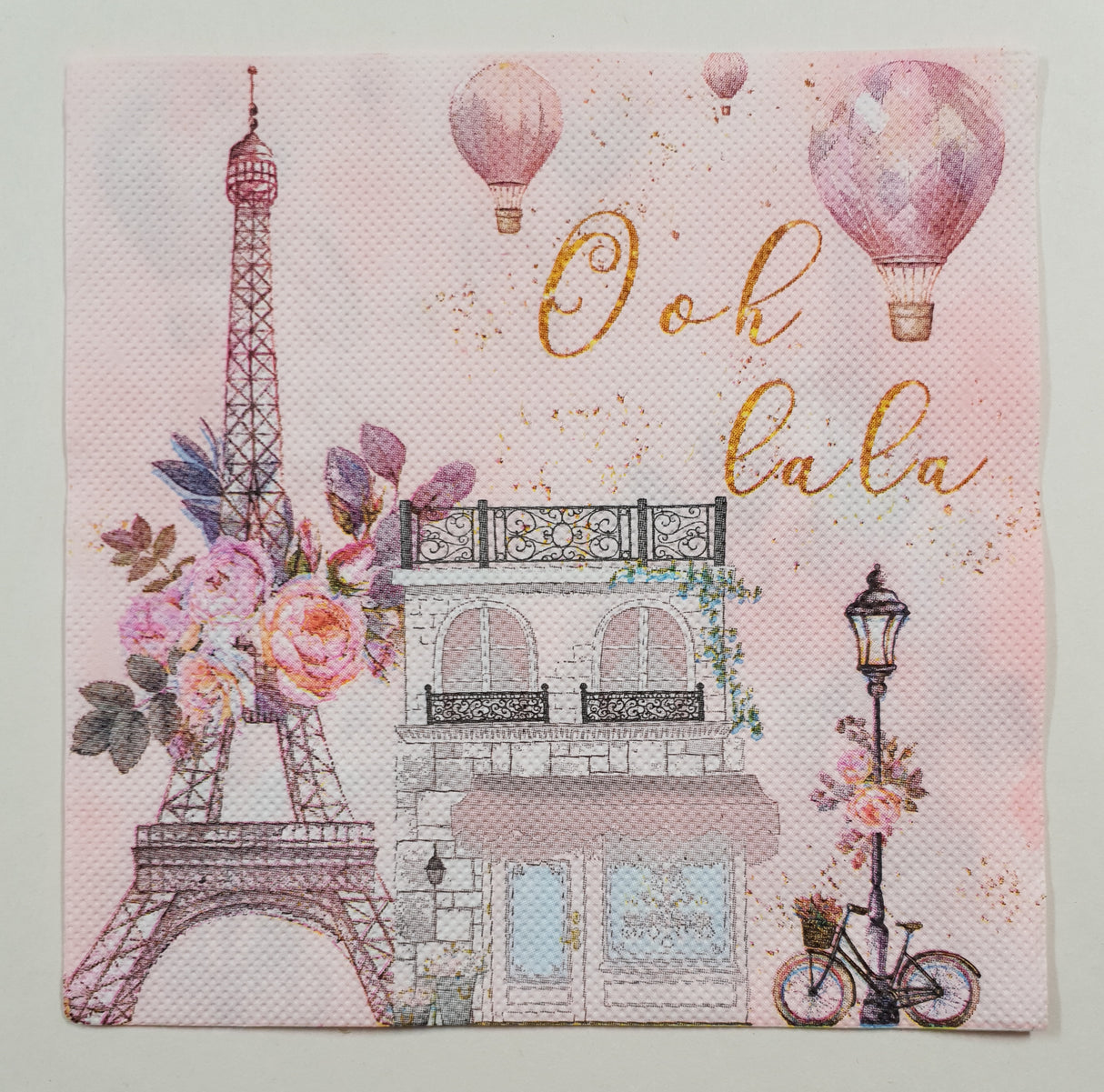 Decoupage Napkin - (DN-8035) - Ooh la la