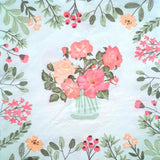 Decoupage Napkin - (DN-8036) - Flowers - Set of 5