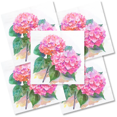 Decoupage Napkin - (DN-8045) - Flowers - Set of 5