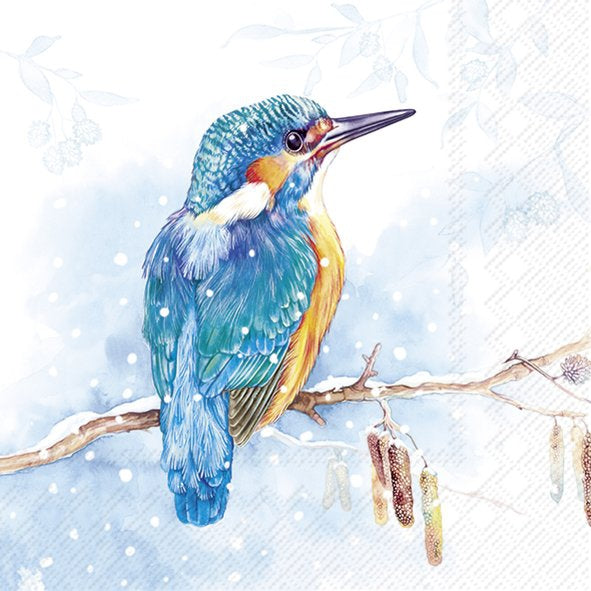 Decoupage Napkin - (DN-8109) -  The Kingfisher