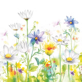 Decoupage Napkin - (DN-8116) - Beautifull Flower Meadow - Set of 5