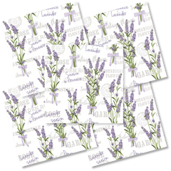 Decoupage Napkin - (DN-8121) - Lavender Season in Provence - Set of 5