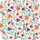Decoupage Napkin - (DN-8132) - Flower Arrangement - Set of 5