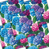 Decoupage Napkin - (DN-8134) - Hydrangea Bloom - Set of 5