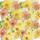 Decoupage Napkin - (DN-8144) - Hello Sunshine - Apricot - Set of 5