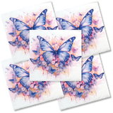 Decoupage Napkin - (DN-8145) - Butterfly Cluster - Set of 5