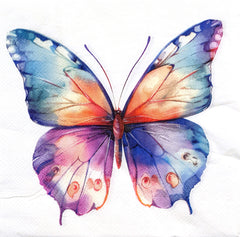 Decoupage Napkin - (DN-8147) - Big Butterfly