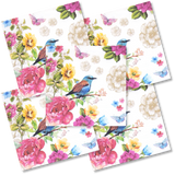 Decoupage Napkin - (DN-8174) - Bird of Paradise - Set of 5