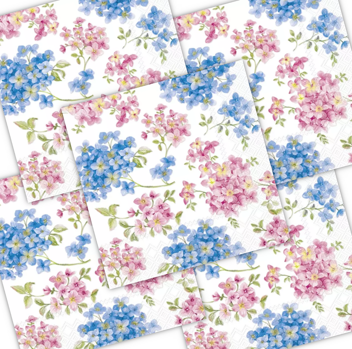 Decoupage Napkin - (DN-8187) - Maite - Set of 5