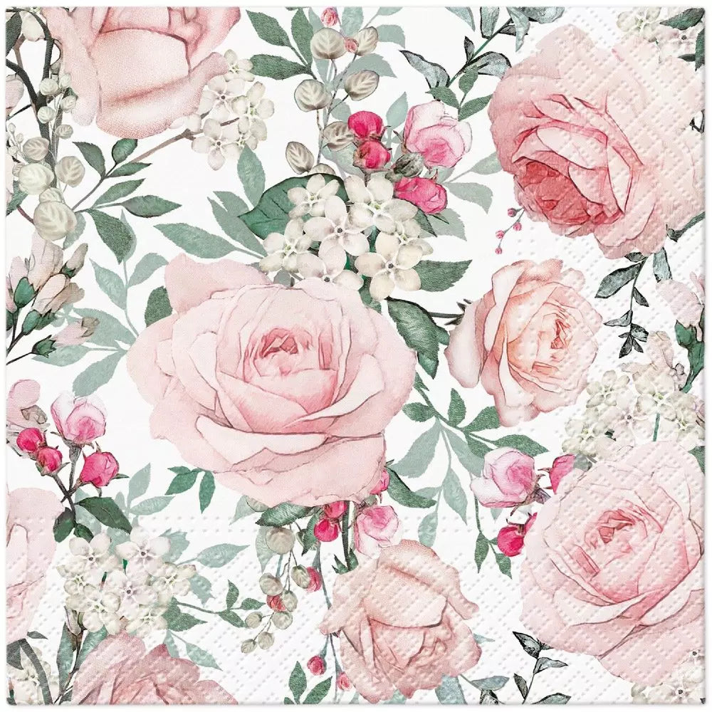 Decoupage Napkin - (DN-8208) - Gorgeous Roses