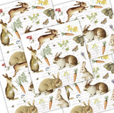 Decoupage Napkin - (DN-8212) - Hare Hunt - Set of 5