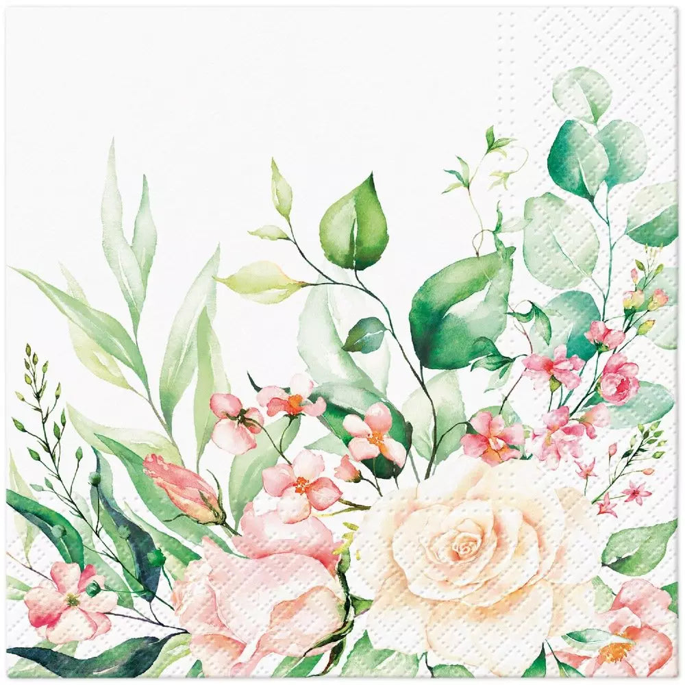 Decoupage Napkin - (DN-8221) - Floral Moments