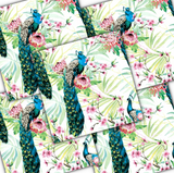 Decoupage Napkin - (DN-8239) - Tropic Peacock - Set of 5