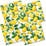 Decoupage Napkin - (DN-8256) - Lemons - Set of 5