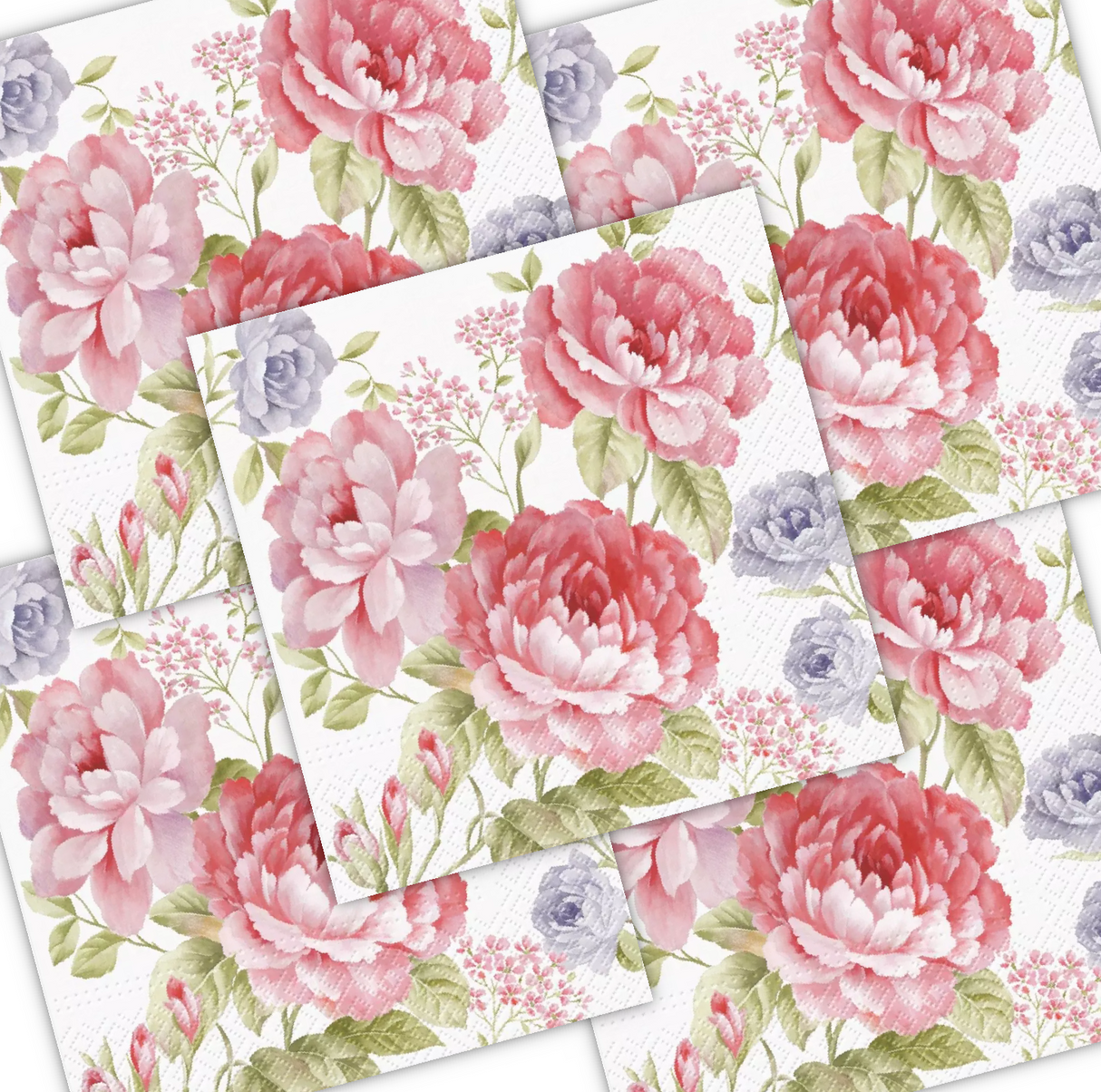 Decoupage Napkin - (DN-8260) - Julietta - Set of 5