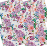 Decoupage Napkin - (DN-8273) - Flowers - Set of 5
